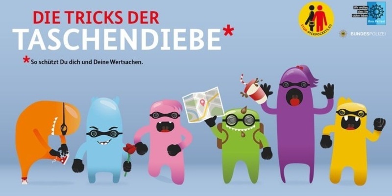 BPOL NRW: Werden Sie nicht Opfer von Taschendieben - Bundespolizei gibt wichtige Tipps zum Ferienbeginn - Foto: presseportal.de