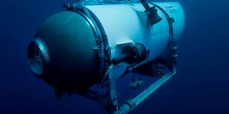 Das «Titan»-Tauchboot des Unternehmens Oceangate Expeditions. - Foto: OceanGate Expeditions/AP/dpa