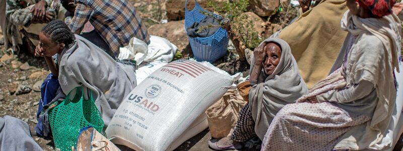 Die Auflösung der US-Entwicklungsbehörde USAID hat die Situation in Tigray nach Krieg und Dürre noch weiter verschärft. (Archivfoto) - Foto: Ben Curtis/AP/dpa