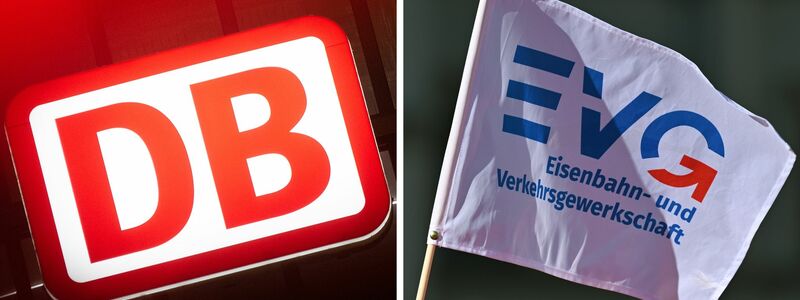 Die von der Deutschen Bahn vorgeschlagene Schlichtung ist von der  Gewerkschaft EVG angenommen worden. - Foto: Martin Schutt/Sebastian Gollnow/dpa