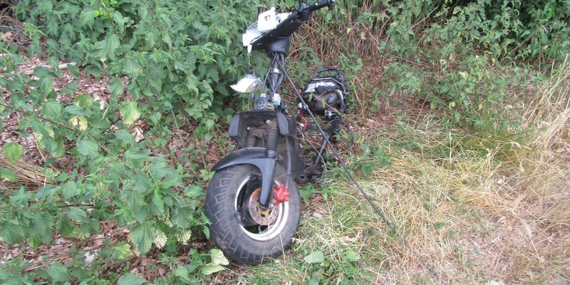 POL-OH: Gefährlicher Eingriff in den Straßenverkehr - Versuchter Einbruch - Roller gefunden - Besitzer gesucht - Foto: presseportal.de