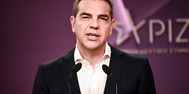 «So paradox es scheint: Das schlechte Wahlergebnis kann für Syriza auch ein Neuanfang sein»: Alexis Tsipras. - Foto: Angelos Tzortzinis/AFP/AP/dpa