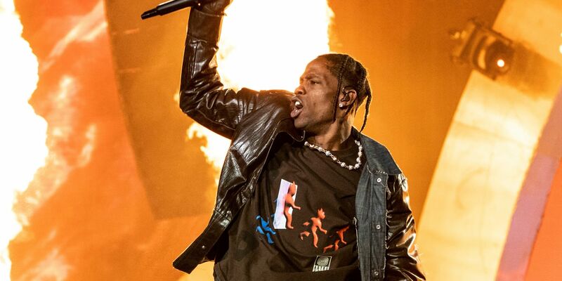 Travis Scott beim Astroworld-Festival. - Foto: Amy Harris/Invision/AP/dpa