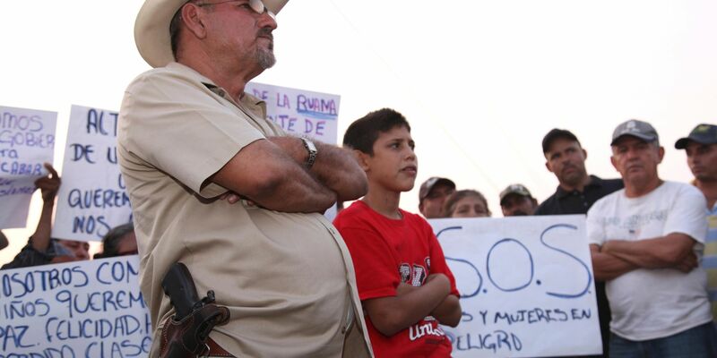 Nach Morddrohungen ist Hipolito Mora getötet worden. Er gründete im Kampf gegen das Drogenkartell «Caballeros Templarios» eine Bürgerwehr im mexikanischen Bundesstaat Michoacán. - Foto: Marco Ugarte/AP