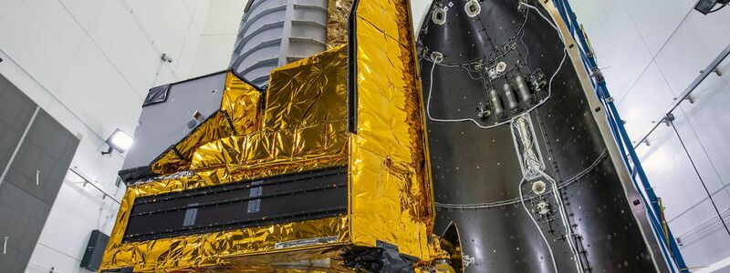 Das Weltraumteleskop «Euclid» ist ins All gestartet. - Foto: Uncredited/ESA/AP/dpa