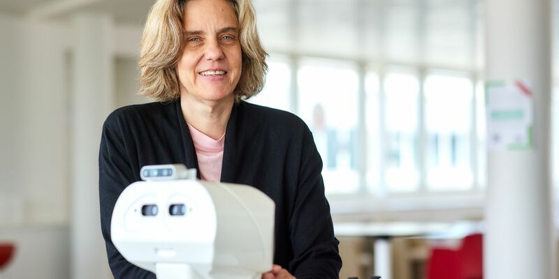 KI-Forscherin Cordelia Schmid erhält den mit einer Million Euro dotierten Körber-Preis für die Europäische Wissenschaft. - Foto: Marcus Gloger/Körber-Stiftung/dpa