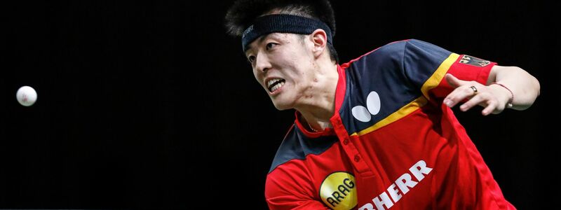 Tischtennis-Europameister Qiu Dang gewann sein Einzel im Finale der Europaspiele. - Foto: Li Yahui/Xinhua/dpa