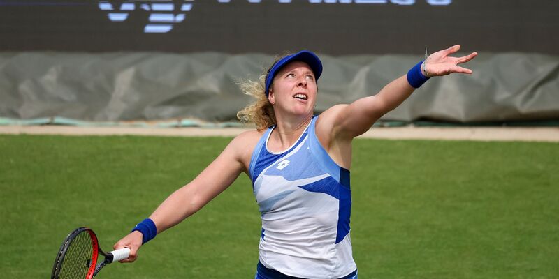 Anna-Lena Friedsam ist n Wimbledon bereits in der ersten Runde ausgeschieden. - Foto: Joaquim Ferreira/dpa