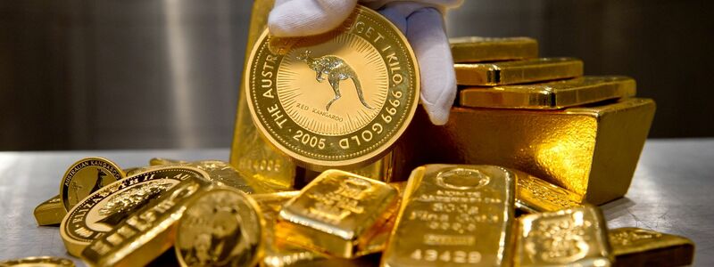 Der Goldpreis stürmt von Rekord zu Rekord. - Foto: Sven Hoppe/dpa