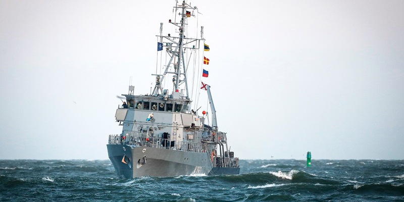 16 Häfen in fünf Monaten - / Minenjagdboot Bad Bevensen nach NATO-Einsatz wieder zuhause - Foto: presseportal.de