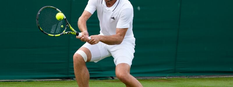 Steht in Wimbledon in der dritten Runde: Maximilian Marterer. - Foto: Kirsty Wigglesworth/AP/dpa