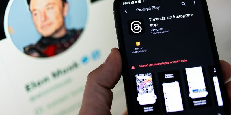 Der Facebook-Konzern Meta hat seine App Threads mit ähnlicher Funktionsweise wie Twitter in mehr als 100 Ländern an den Start gebracht. - Foto: Mateusz Slodkowski/ZUMA Press Wire/dpa