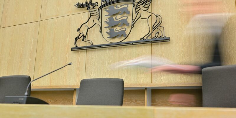 Im Landgericht Mannheim läuft der Prozess gegen einen Vater, der sein Kind getötet haben soll. - Foto: Uwe Anspach/dpa