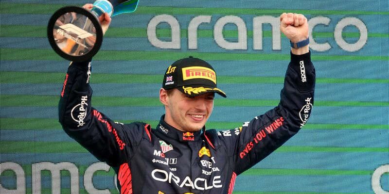 Ist auf Rekordkurs: Max Verstappen. - Foto: Nigel French/PA Wire/dpa