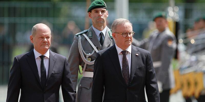 Olaf Scholz und Anthony Albanese am 10.07.2023 - Foto: ?ber dts Nachrichtenagentur