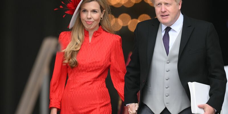 Boris Johnson und seine Frau Carrie freuen sich über Nachwuchs. - Foto: Daniel Leal/PA Wire/dpa