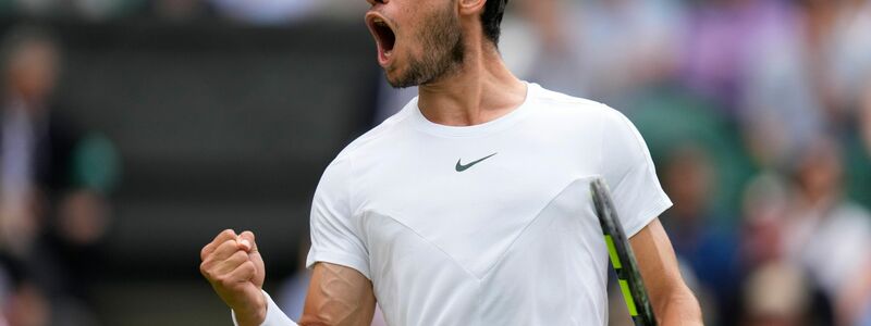 Mit Wimbledon gewann Carlos Alcaraz seinen zweiten Grand-Slam-Titel. - Foto: Kirsty Wigglesworth/AP/dpa