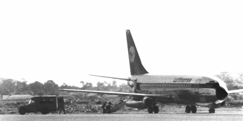 Das Flugzeug «Landshut» wurde 1977 entführt. - Foto: UPI/dpa