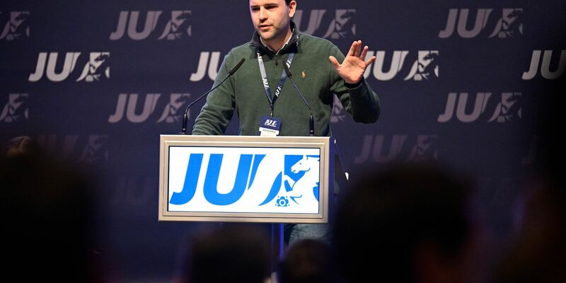 Johannes Winkel, Bundesvorsitzender der Jungen Union. - Foto: Roberto Pfeil/dpa