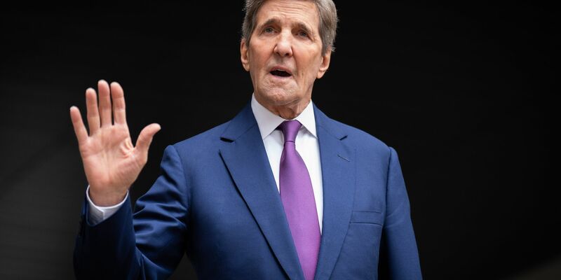 Der US-Klimabeauftragte John Kerry ist zu Besuch in Peking. - Foto: James Manning/PA Wire/dpa