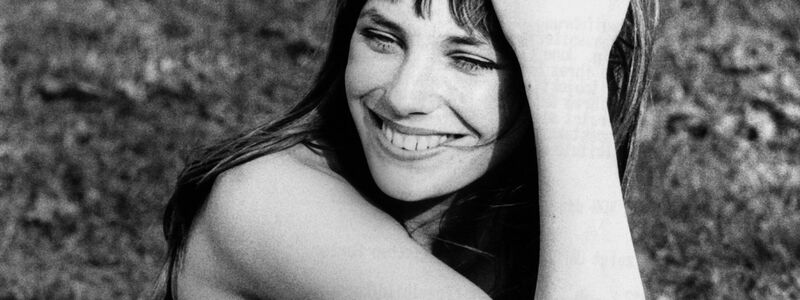 Jane Birkin, englisch-französische Sängerin und Schauspielerin, im Mai 1970 im Englischen Garten in München. - Foto: Parschauer/dpa