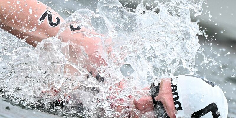 Florian Wellbrock aus Deutschland in Aktion. - Foto: Xu Chang/XinHua/dpa