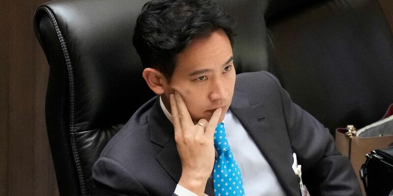 Hauptgrund für sein Scheitern ist das Vorhaben, das extrem strenge Gesetz zur Majestätsbeleidigung zu ändern: Pita Limjaroenrat. - Foto: Sakchai Lalit/AP