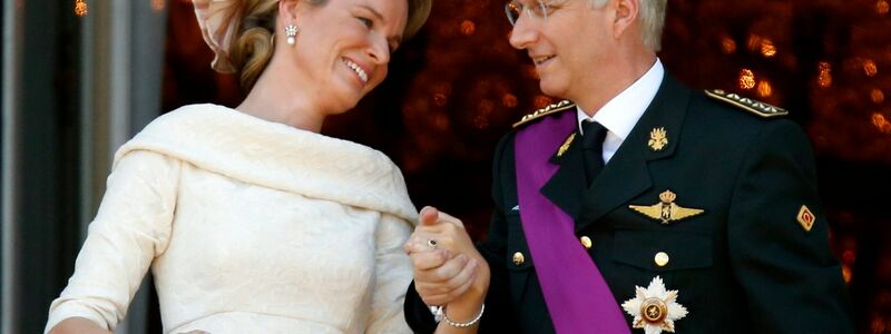 Königin Mathilde und König Philippe sind seit 1999 miteinander verheiratet. - Foto: Thierry Roge/EPA/dpa