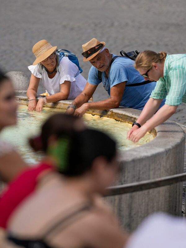 Caldo al sud, grandine al nord