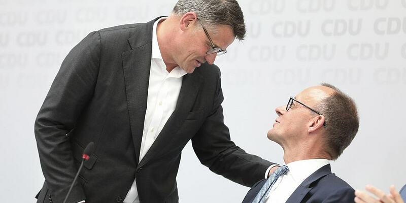 Boris Rhein und Friedrich Merz (Archiv) - Foto: ?ber dts Nachrichtenagentur