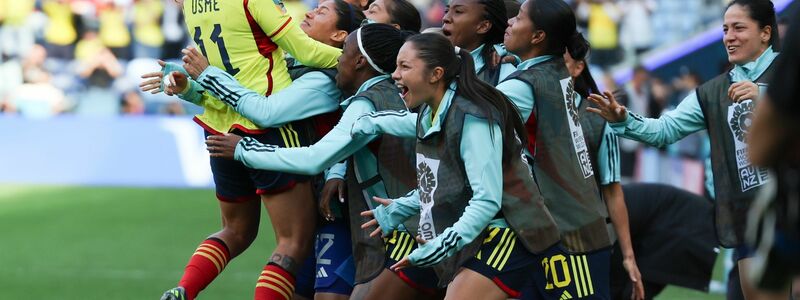 Auch der nächste DFB-Gegner Kolumbien startete mit einem Sieg in die WM. - Foto: Sophie Ralph/FR171993 AP/dpa