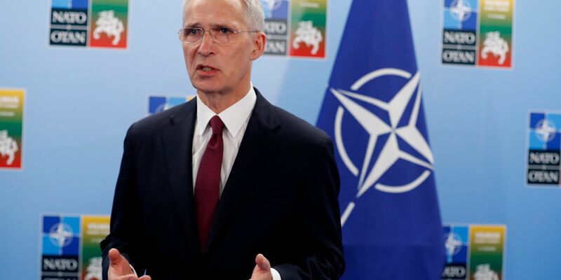 Nato-Generalsekretär Jens Stoltenberg: «Russland trägt die volle Verantwortung für sein gefährliches und eskalierendes Handeln im Schwarzmeerraum.» - Foto: Mindaugas Kulbis/AP