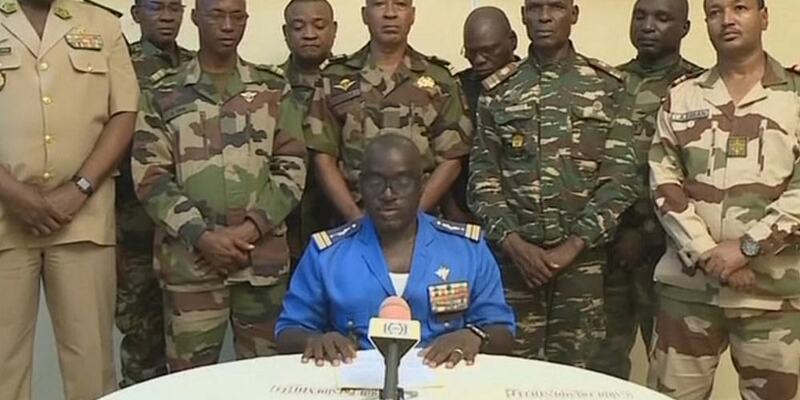 Putsch-Erklärung im nigrischen Fernsehen (Archiv) - Foto: RTN, ?ber dts Nachrichtenagentur