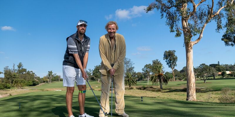 Entertainer Thomas Gottschalk (l) und sein Sohn Roman Gottschalk in der ersten Folge. - Foto: Gary Payne/dpa