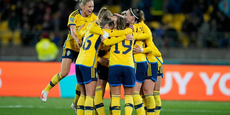 Die Schwedinnen feierten einen klaren Sieg gegen Italien. - Foto: John Cowpland/AP