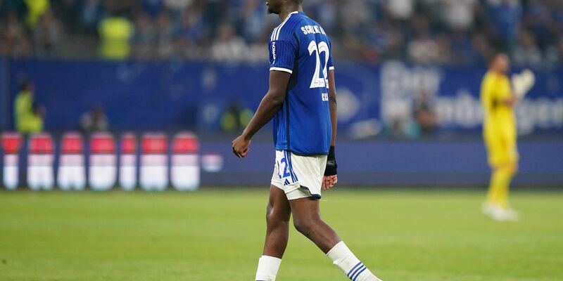 Der Schalker Ibrahima Cissé wurde rassistisch beleidigt. - Foto: Marcus Brandt/dpa