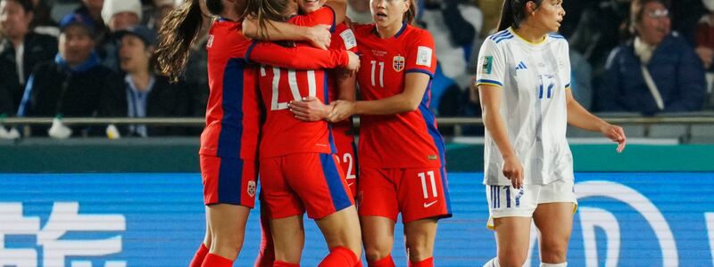 Norwegen feierte einen souveränen Sieg gegen die Philippinen. - Foto: Abbie Parr/AP