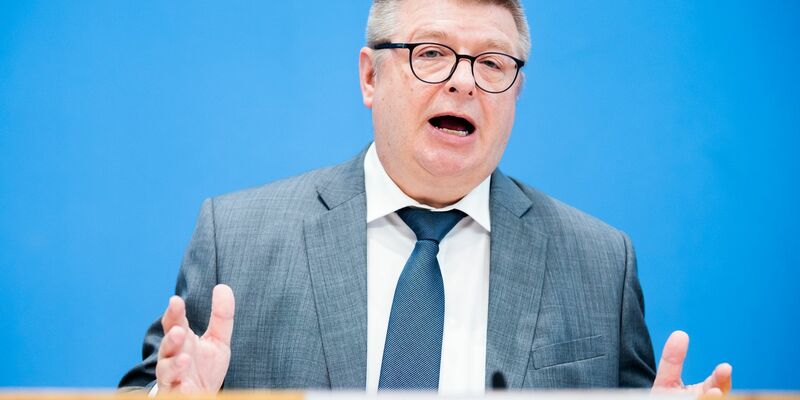 Laut Verfassungsschutzpräsident Thomas Haldenwang hatten «diverse Wahlbewerber» der AfD «rechtsextremistische Verschwörungstheorien» geäußert. - Foto: Christoph Soeder/dpa