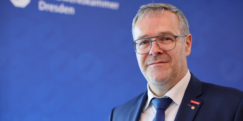 Handwerkspräsident Jörg Dittrich fordert einen Krisengipfel. - Foto: Jan Woitas/dpa