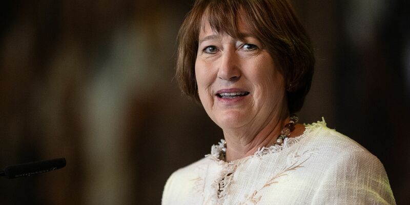 Hildegard Müller, Präsidentin des Verbandes der Automobilindustrie (VDA), warnt vor einem «Klimaschutz-Boomerang». - Foto: Swen Pförtner/dpa