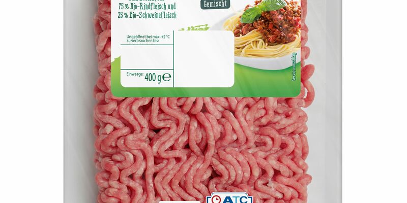 Die Nachfrage nach Bio-Fleisch ist leicht rückläufig. - Foto: Dansih Crown Fleisch GmbH/obs