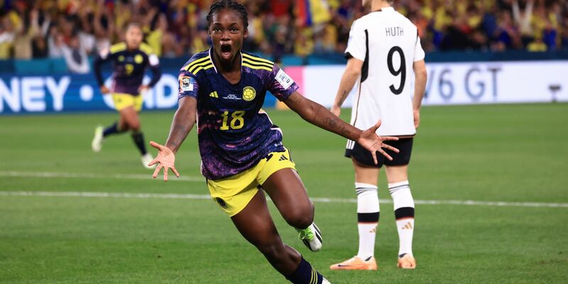 Traf gegen die DFB-Elf: Kolumbiens Linda Caicedo. - Foto: Mark Evans/AAP/dpa