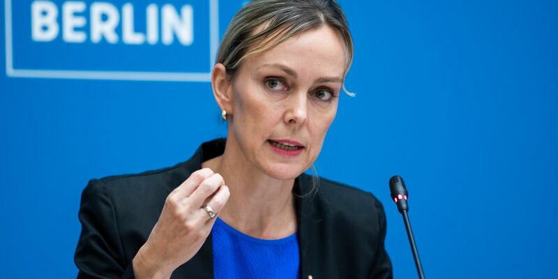 Manja Schreiner (CDU), Berliner Senatorin für Mobilität, Verkehr, Klimaschutz und Umwelt. - Foto: Christophe Gateau/dpa