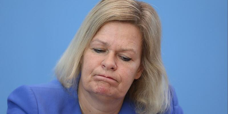 Nancy Faeser (Archiv) - Foto: ?ber dts Nachrichtenagentur