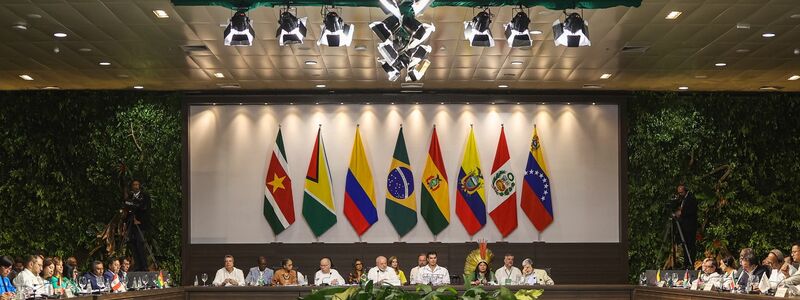 Bei dem Amazonas-Gipfel treffen sich Vertreter von Brasilien, Bolivien, Ecuador, Guyana, Kolumbien, Peru, Suriname und Venezuela. - Foto: Filipe Bispo/dpa