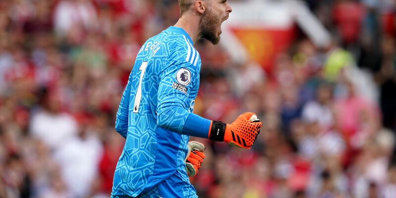 David de Gea stand zuletzt für Manchester United zwischen den Pfosten. - Foto: Martin Rickett/PA Wire/dpa