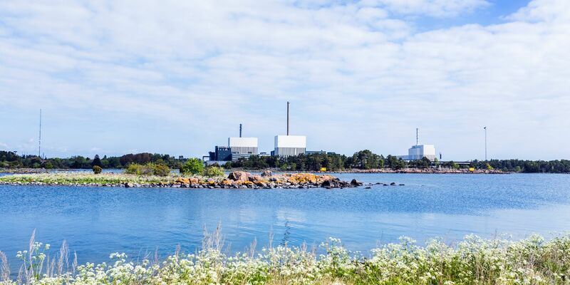 In Schweden sind derzeit drei Atomkraftwerke in Betrieb, darunter auch das Kernkraftwerk Oskarshamn. - Foto: Uniper Sweden/dpa/Archiv