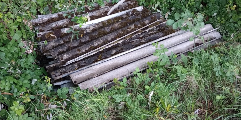 POL-SE: Heist - Illegale Entsorgung von asbesthaltigen Dachabdeckungen - Polizei sucht Zeugen - Foto: presseportal.de