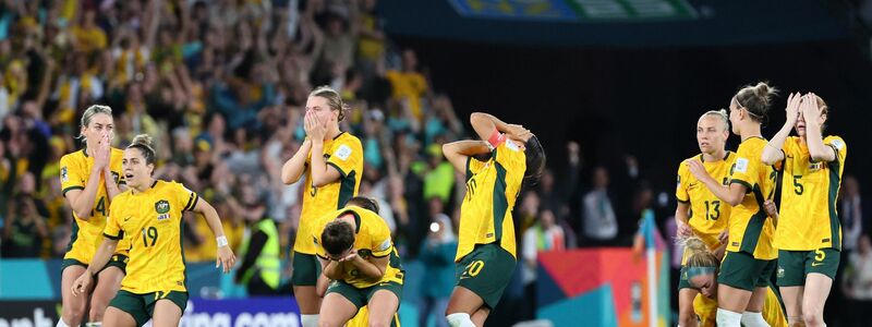 Australiens Fußballerinnen stehen im WM-Halbfinale. - Foto: Tertius Pickard/AP/dpa