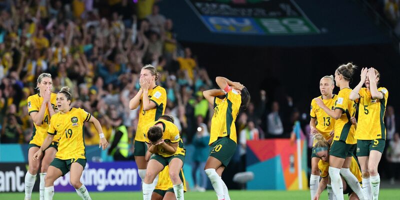 Australiens Fußballerinnen stehen im WM-Halbfinale. - Foto: Tertius Pickard/AP/dpa